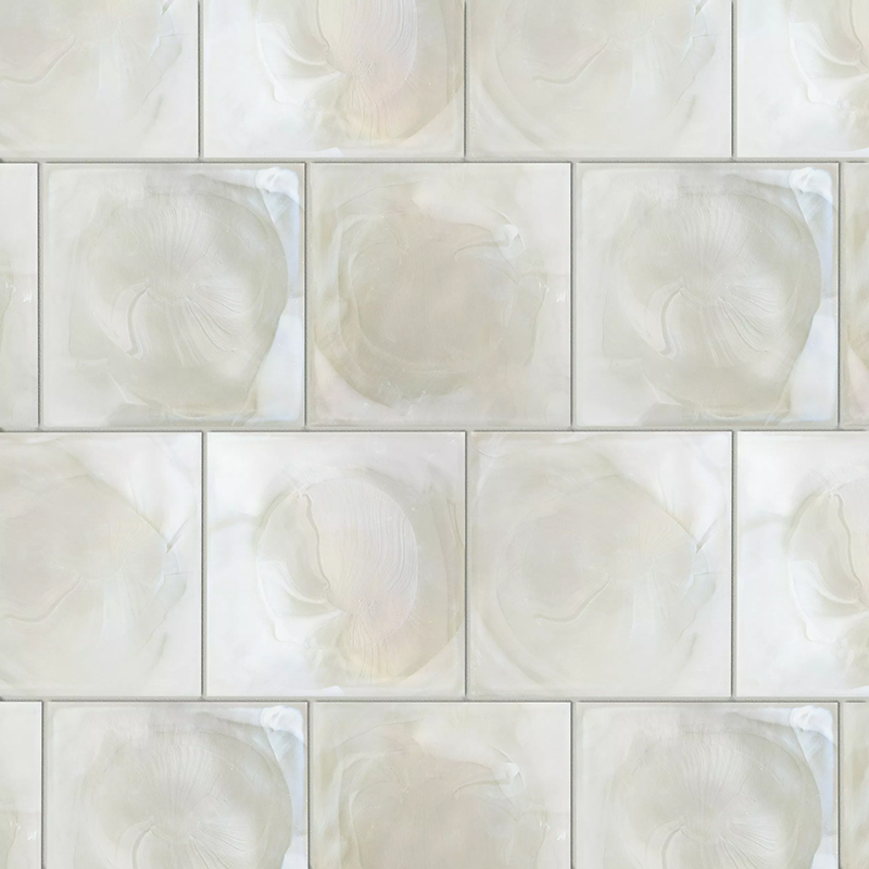 Pearl Square Hot Glass Mosaic